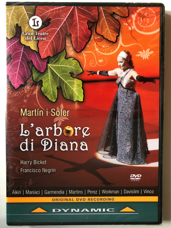 L'arbore Di Diana / Playful drama in two acts, Libretto by Lorenzo Da Ponte / Symphony Orchestra of the Gran Teatre del Liceu / Conductor: Harry Bicket / A new co-production: Gran Teatre del Liceu, Barcelona | Royal Theater, Madrid / DVD
