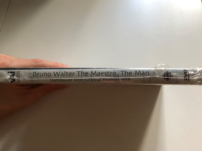 Bruno Walter - The Maestro, The Man / Brahm's Symphony No. 2 In Rehearsal with the Vancouver International Festival Orchestra / Bonus performance (audio only) of Bruno Walter conducting Berlioz: Symphonie fantastique / DVD (089948423591)
