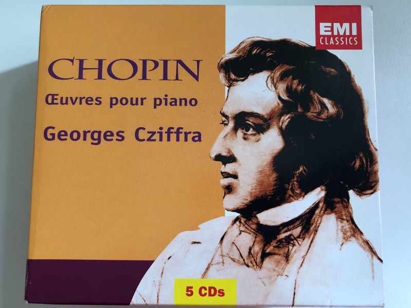 Chopin: Oeuvres Pour Piano - Georges Cziffra / EMI Classics 5x Audio CD 2003 Stereo / 724358501223