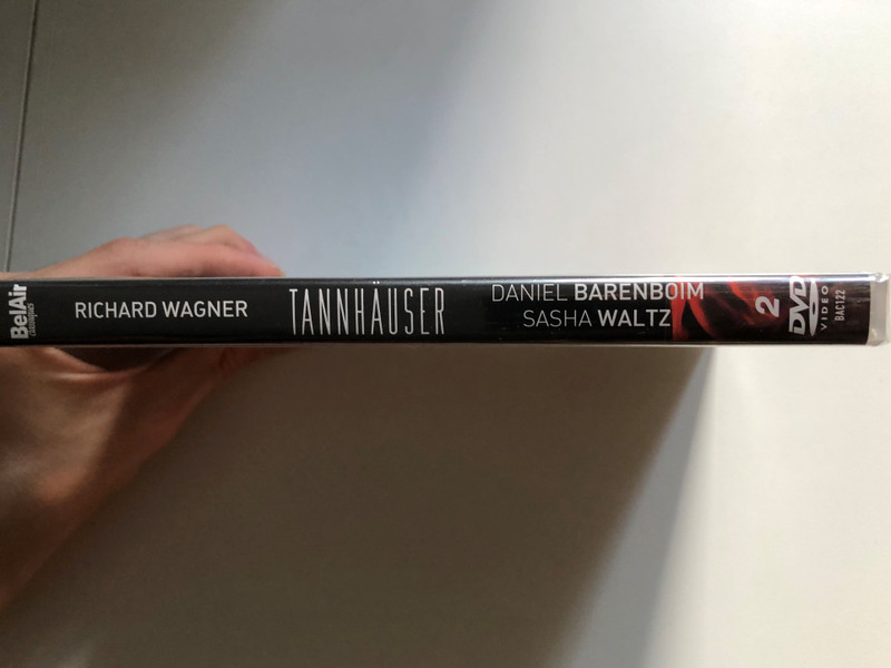 Wagner: Tannhäuser 2 DVD Set / Opera in three acts | Libretto RICHARD WAGNER / STATE CHAPEL BERLIN | STATE OPERA CHOIR / conductor DANIEL BARENBOIM / HD recording: Staatsoper im Schiller Theater, Berlin / DVD (3760115301221)