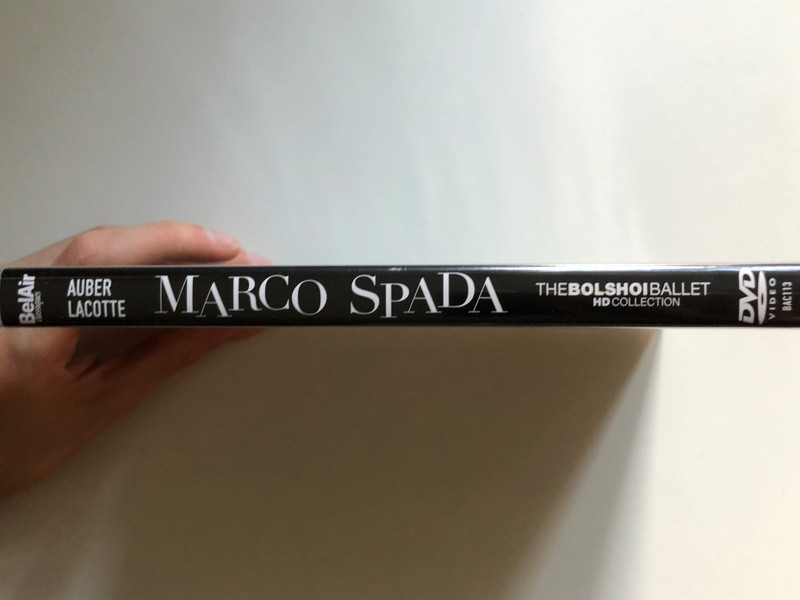 Marco Spada or the Bandit's Daughter / BOLSHOI BALLET / BOLSHOI THEATRE ORCHESTRA / Conductor ALEXEY BOGORAD / Choreography PIERRE LACOTTE / BONUS: Ballet in three acts / Music by DANIEL-FRANÇOIS-ESPRIT AUBER / DVD (3760115301139)