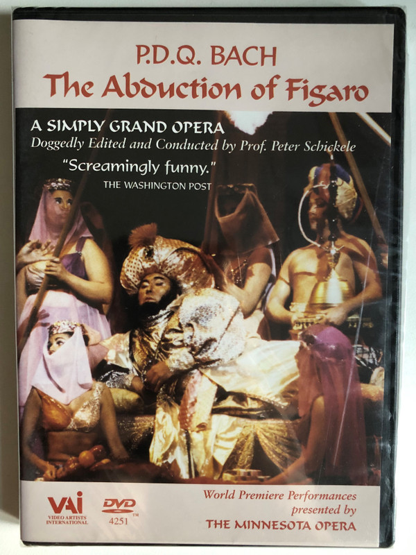 Bach: Abduction of Figaro / Simply Grand Opera in Three Acts / Chorus, Corpse de Ballet, Orchestra of the Minnesota Opera / Orpheum Theatre, Minneapolis, Minnesota / World Premiere Performance by The Minnesota Opera / DVD (089948425199)