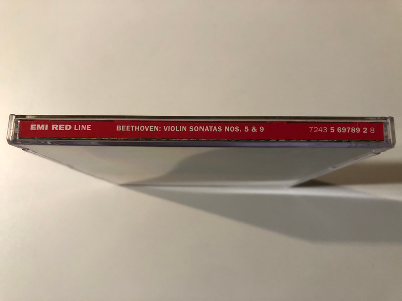Ludwig van Beethoven (1770-1827) - Violin Sonatas Nos. 5 ''Spring', No. 9 ''Kreutzer'' - Yehudi & Jeremy Menuhin / Red Line / EMI Classics Audio CD 1997 / 724356978928