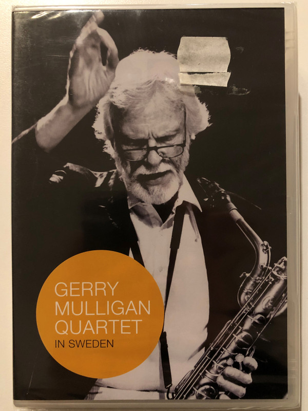 In Sweden (Jazz & Blues Festival, Stockholm June 13, 1980) / GERRY MULLIGAN QUARTET IN SWEDEN FOR THE FIRST TIME EVER ON DVD / Gerry Mulligan, baritone sax / Don Trenner, piano / Ronnie Gardener, drums / DVD (8436028695300)