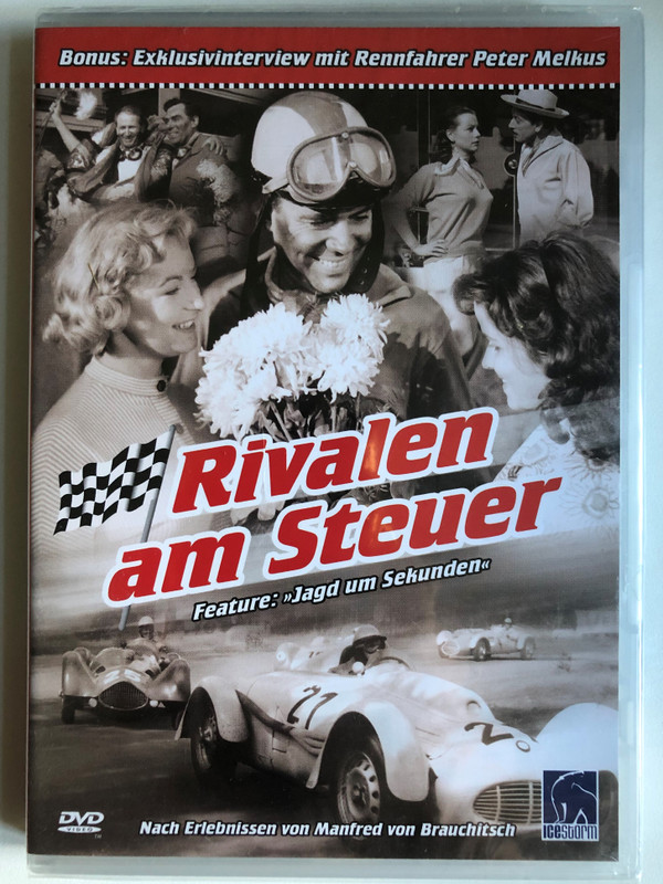 Rivalen am Steuer  Feature Jagd um Sekunden  Bonus Exklusivinterview mit Rennfahrer Peter Melkus  Nach Erlebnissen von Manfred von Brauchitsch  Ice Storm DVD Video (4028951196081)