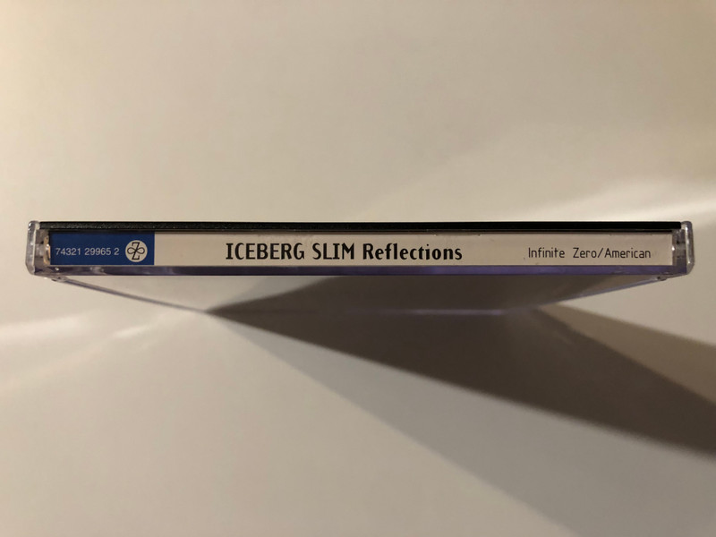 Iceberg Slim – Reflections / Infinite Zero Archive / Infinite Zero Audio CD 1994 / 74321 29965 2