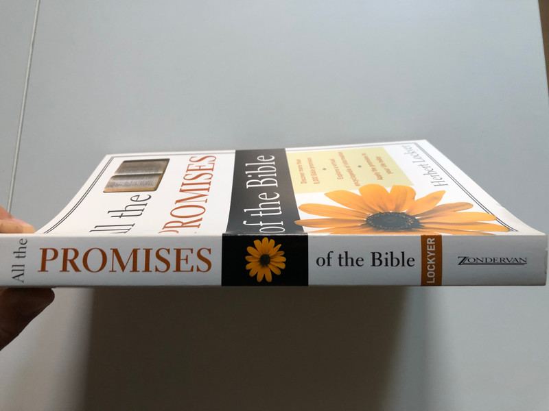 All the Promises of the Bible - Herbert Lockyer  Discover more than 8,000 Bible promises  Explore a virtual encyclopedia of information  Apply the promises to your life today  Zondervan, 1990  Paperback (9780310281313)