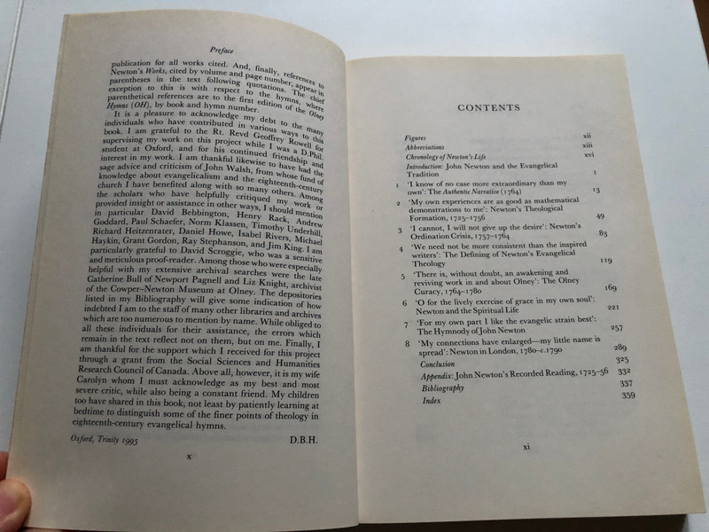 John Newton and the English Evangelical Tradition: Between the Conversions of Wesley and Wilberforce / D. Bruce Hindmarsh / Wm. B. Eerdmans-Lightning Source, 2001 / Paperback (9780802847416)