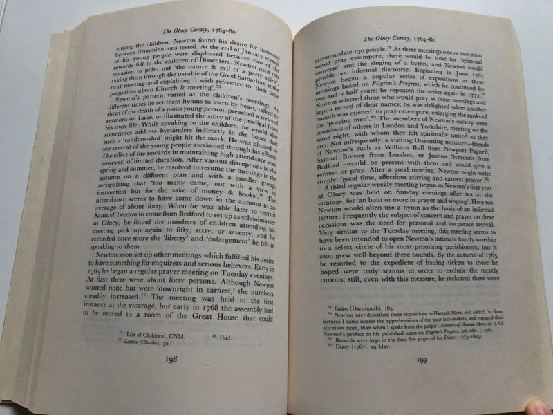 John Newton and the English Evangelical Tradition: Between the Conversions of Wesley and Wilberforce / D. Bruce Hindmarsh / Wm. B. Eerdmans-Lightning Source