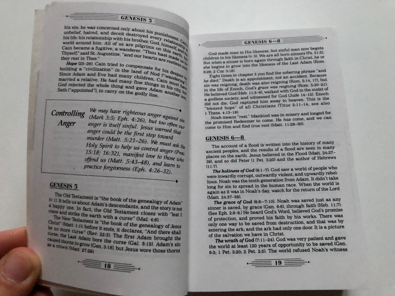 Bible Commentary Old Testament Nelson's Pocket Reference Series / Author: Warren W. Wiersbe / Nelson Reference & Electronic Pub, 2000 / Paperback (9780785242697)