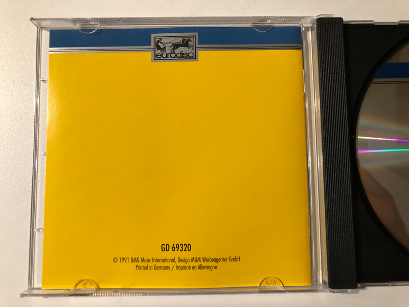 Wassermusik Suiten I-III - Georg Friedrich Handel, Festival Strings Lucerne, Rudolf Baumgartner / eurodisc Audio CD 1991 / GD 69320