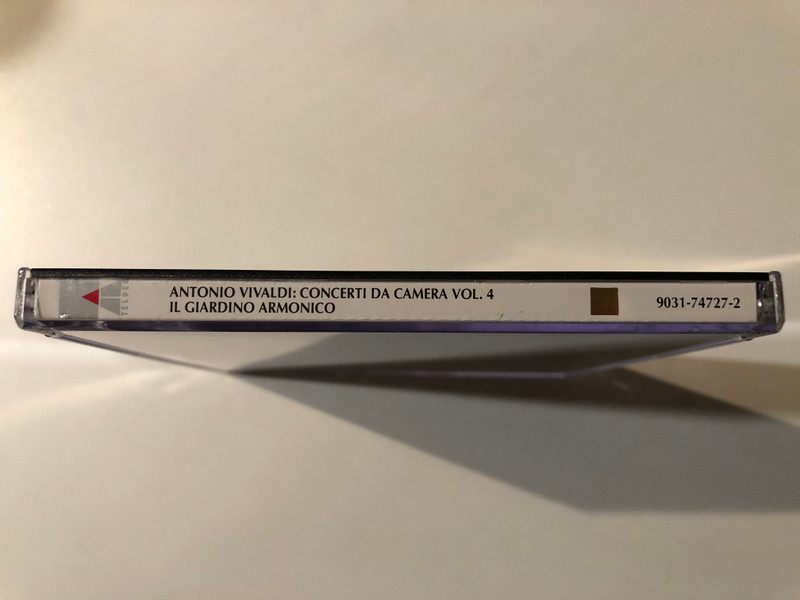 Antonio Vivaldi: Concerti Da Camera ∙ Vol. 4- Il Giardino Armonico / Das Alte Werk / Teldec Audio CD 1992 / 9031-74727-2