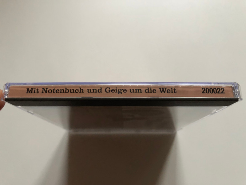 Mit Notenbuch und Geige um die Welt - Musik aus der Feder westpfalzischer Wandermusikanten / Mohndruck Kalender & Promotion Verlag Audio CD / 200022