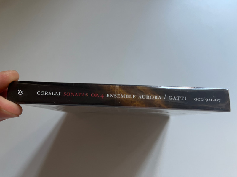 Arcangelo Corelli: Sonate a 3. Opera Quarta. Roma, 1694 - Ensemble Aurora, Enrico Gatti / Glossa 2x Audio CD 2012 / GCD 921207