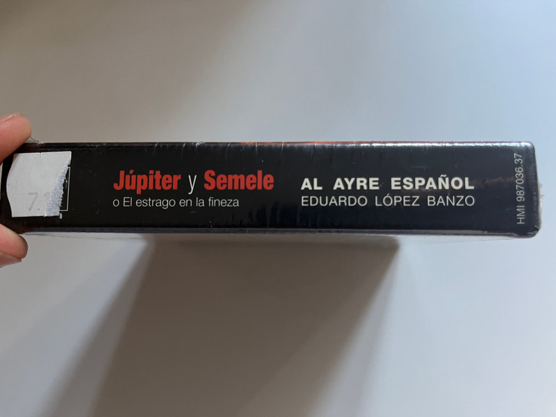 Antonio de Literes: Júpiter Y Semele o El estrago en la fineza - Al Ayre Español, Eduardo López Banzo / Harmonia Mundi 2x Audio CD, Box Set / HMI 987036.37