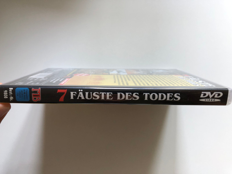 7 FÄUSTE DES TODES  DIE TÖDLICHE TECHNIK DES KUNG FU  DVD VIDEO (9037695098082)