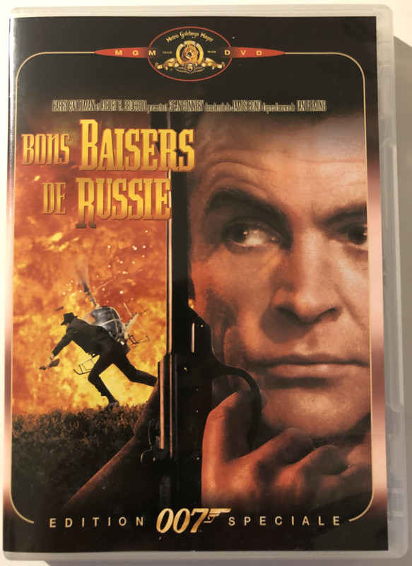 James Bond, Bons baisers de Russie  EDITION SPECIALE 007  DVD Video (3344429006586)