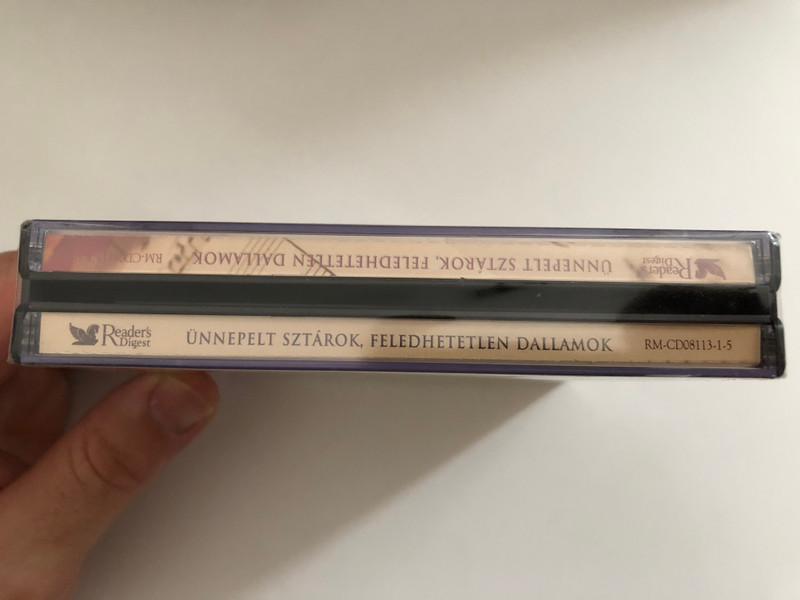 Ünnepelt Sztárok, Feledhetetlen Dallamok / Reader's Digest 5x Audio CD 2008 / RM-CD08113-1-5