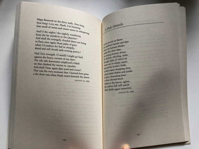 Foamy Sky the Major Poems of Miklos Radnoti  SELECTED AND TRANSLATED by ZSUZSANNA OZSVÁTH AND FREDERICK TURNER  Lockert Library of Poetry in Translation  Princeton University Press, 1992  Paperback (9780691015309)