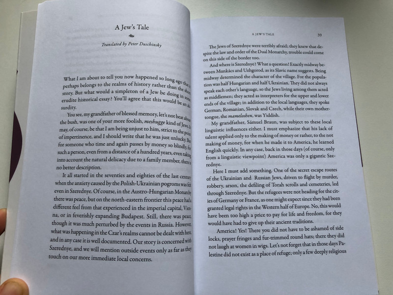 THE TORAH SCROLL OF TÓTKOMLÓS and Other Stories  István Gábor Benedek  Corvina Kiadó, 2019  Paperback (9789631365931)