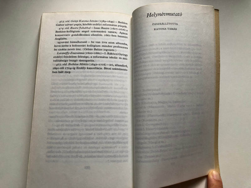 A Székelyföld Válogatás  ORBÁN BALÁZS  EURÓPA KÖNYVKIADÓ BUDAPEST 1985  Paperback (9630725584)