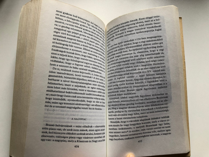 A Székelyföld Válogatás  ORBÁN BALÁZS  EURÓPA KÖNYVKIADÓ BUDAPEST 1985  Paperback (9630725584)