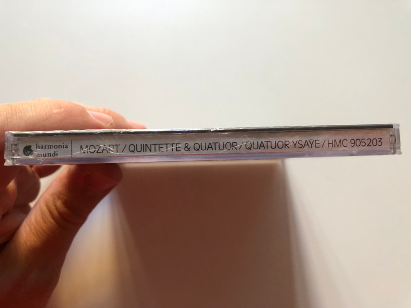 Quatuor Ysaÿe - Mozart: Quatuor KV 421, Quintette KV 516 - Hatto Beyerle / Créations En Val De Charente / Harmonia Mundi France Audio CD 1989 / HMC 905203