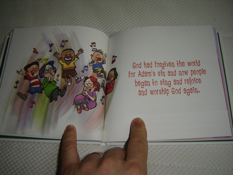 Story Of Music - How Worship Began / Illustrated Children's Book with Bonus CD