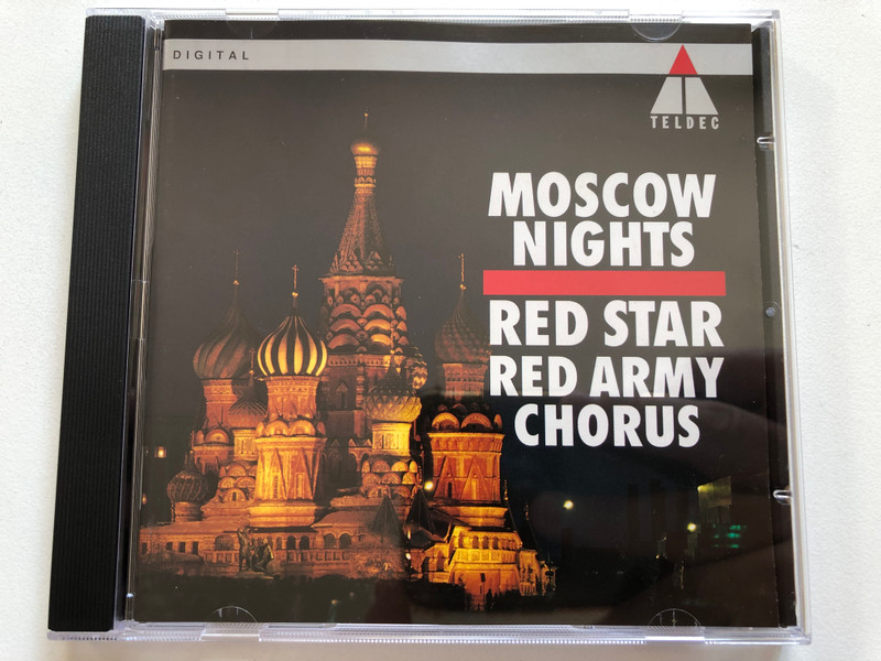 Red Star Red Army Chorus – Moscow Nights / Teldec Audio CD 1993 / 4509-91786-2