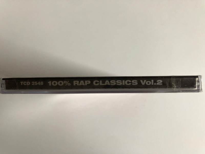 100% Rap Classics: Vol.2 - Featuring: De La Soul; Rebel MC; A Tribe Called Quest; Run DMC; Grandmaster Flash; Jungle Brothers; Sugarhill Gang... / One Hundred Percent More RAP Hits! / Telstar Audio CD 2001 / TCD 2548
