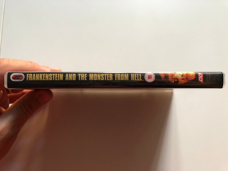 Frankenstein and the Monster from Hell - MAYHEM AT THE LUNATIC ASYLUM!  PETER CUSHING  also starring SHANE BRIANT, MADELINE SMITH  A HAMMER FILM PRODUCTION  DVD Video (5019322061700)