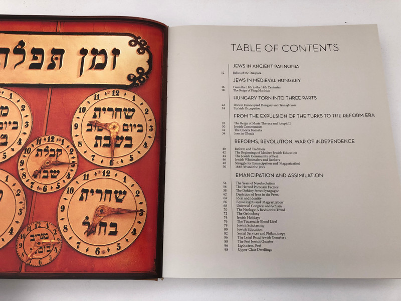 An Illustrated History of the Jews in Hungary / szerk. Jalsovszky Katalin / KATALIN JALSOVSZKY - EMŐKE TOMSICS - ZSUZSANNA TORONYI / Vince Kiadó, 2019 / Paperback (9789633030837)