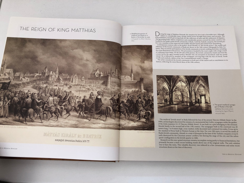 An Illustrated History of the Jews in Hungary / szerk. Jalsovszky Katalin / KATALIN JALSOVSZKY - EMŐKE TOMSICS - ZSUZSANNA TORONYI / Vince Kiadó, 2019 / Paperback (9789633030837)