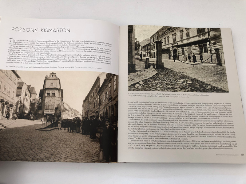 An Illustrated History of the Jews in Hungary / szerk. Jalsovszky Katalin / KATALIN JALSOVSZKY - EMŐKE TOMSICS - ZSUZSANNA TORONYI / Vince Kiadó, 2019 / Paperback (9789633030837)