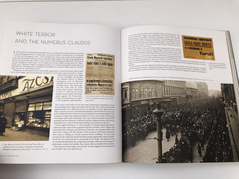 An Illustrated History of the Jews in Hungary / szerk. Jalsovszky Katalin / KATALIN JALSOVSZKY - EMŐKE TOMSICS - ZSUZSANNA TORONYI / Vince Kiadó, 2019 / Paperback (9789633030837)