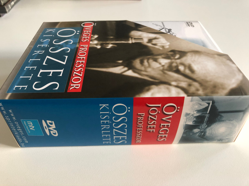 Öveges Professzor Összes Kísérlete  2006 Sprinter Kiadói Csoport  4 DVD Box Set (5999883131046)