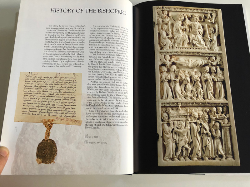 THE EPISCOPAL TREASURY OF GYÖR / JUDIT H. KOLBA - JÓZSEF HAPÁK / MAGYAR KÖNYVKLUB, 2001 / Hardcover (9789635475087)