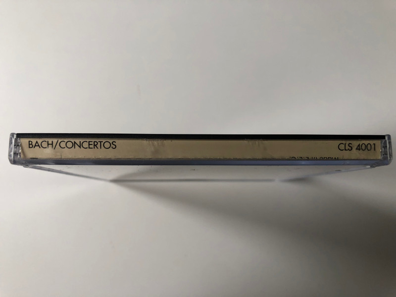 Bach: Concertos - Doppelkonzert fur 2 Violinen d-Moll; Italienisches Konzert; Violinkonzert a-Moll; Brandenburgisches Konzert Nr. 4 - Alberto Tozzi, Tomasco Vecchi (violin), Musici di San Marco / Masters Classic Audio CD / CLS 4001