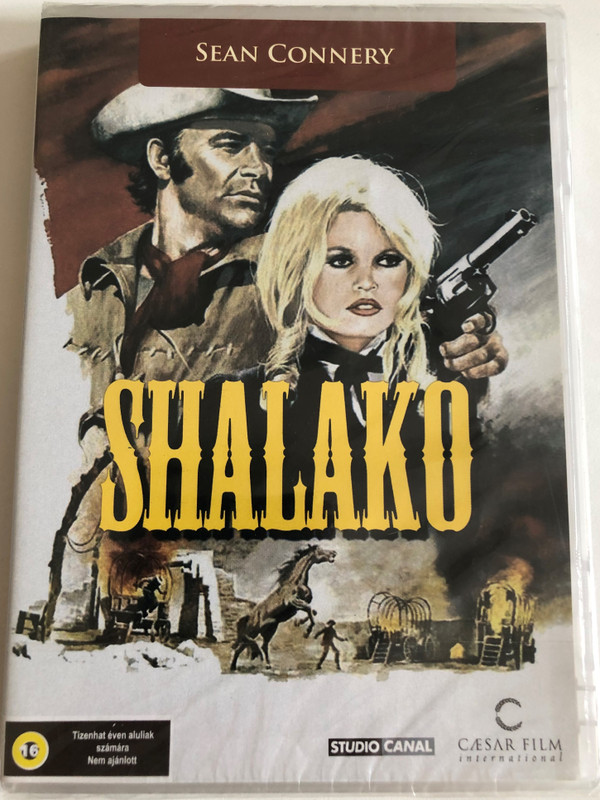 Shalako  Director Edward Dmytryk  SEAN CONNERY  STUDIO CANAL  CESAR FILM international  DVD Video (5999554700847)