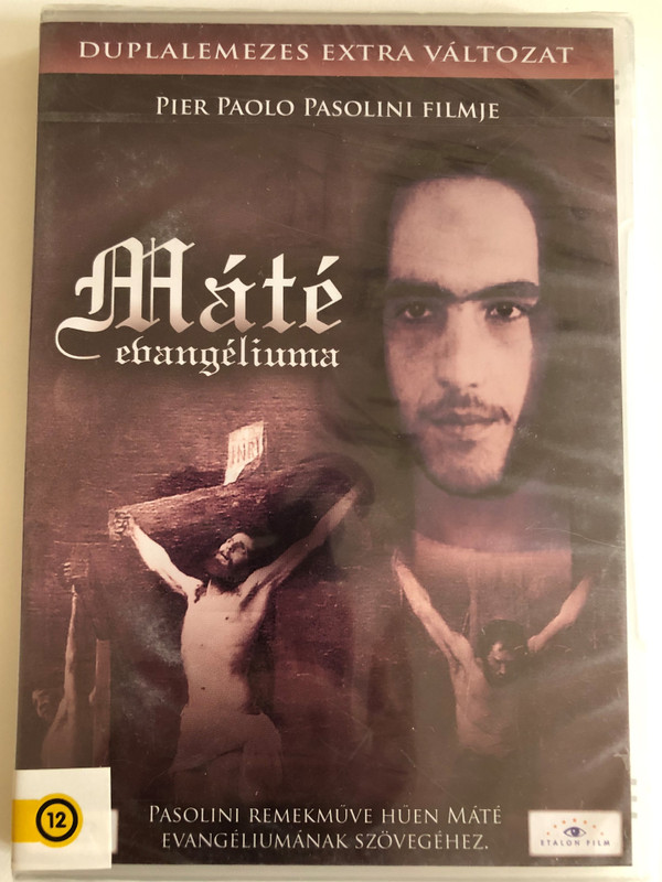 MÁTÉ EVANGÉLIUMA - DUPLALEMEZES EXTRA VÁLTOZAT  PIER PAOLO PASOLINI FILMJE  ETALON FILM, 2011.  DVD Video (5999885039098)
