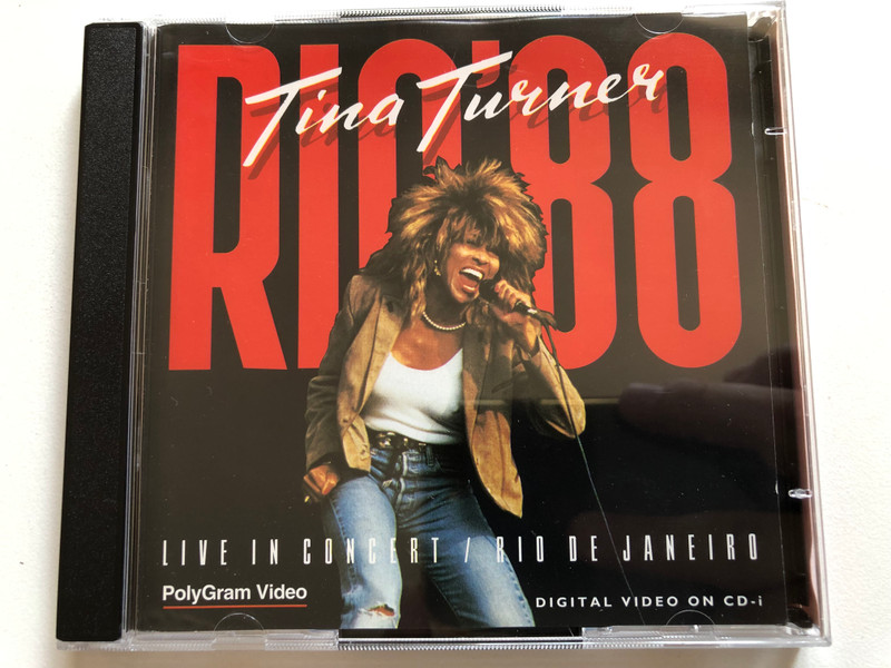Tina Turner – Rio'88 (Live In Concert / Rio De Janeiro) / Polygram Video 2x Audio CD, PAL 1988 / 083 340-4