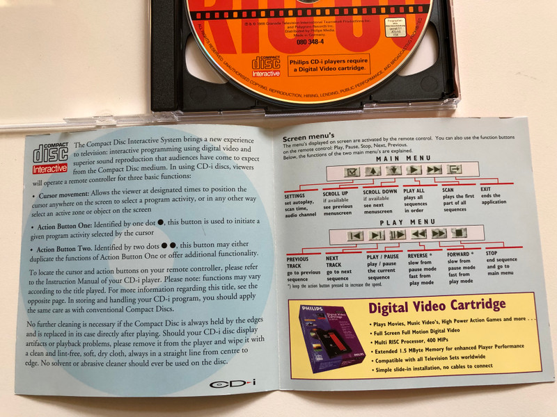 Tina Turner – Rio'88 (Live In Concert / Rio De Janeiro) / Polygram Video 2x Audio CD, PAL 1988 / 083 340-4 / Digital Video on CD