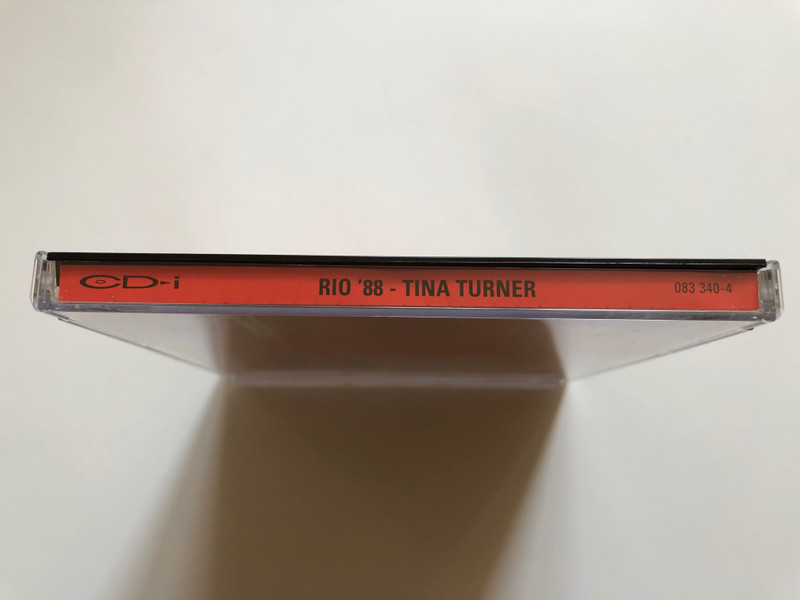 Tina Turner – Rio'88 (Live In Concert / Rio De Janeiro) / Polygram Video 2x Audio CD, PAL 1988 / 083 340-4