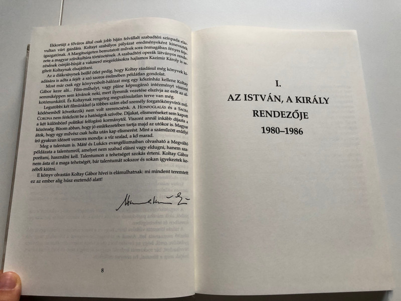 Szabad Tér. Koltay Gábor színháza - a Királydombtól a Margitszigetig (Free Square. Gábor Koltay's theater - from Királydomb to Margitsziget) by József Majoros / Kiadja a Válasz Könyvkiadó Kft (9639461121)