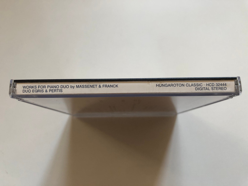 Scenes de bal and other duo works by Massenet & Franck - Duo Egri & Pertis on the Pleyel Double Grand Piano / Hungaroton Classic Audio CD 2007 Stereo / HCD 32444