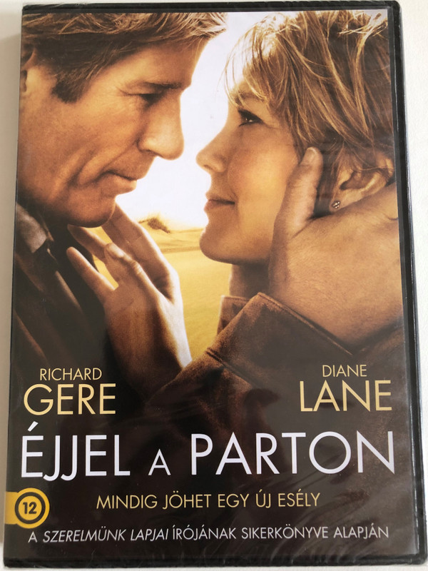 Éjjel a parton  MINDIG JÖHET EGY ÚJ ESÉLY  A SZERELMÜNK LAPJAI ÍRÓJÁNAK SIKERKÖNYVE ALAPJÁN  RICHARD GERE, DIANE LANE  DVD Video (5948211017477)