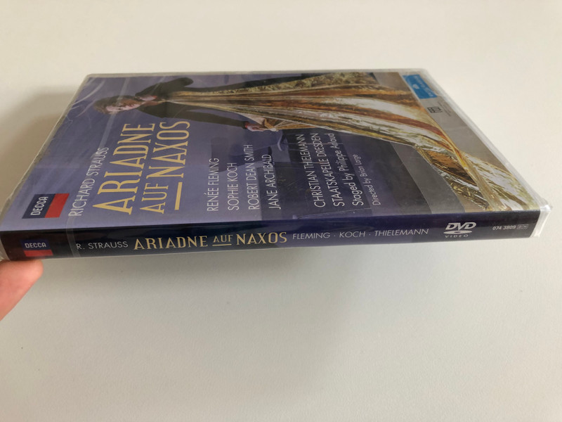 Strauss Ariadne Auf Naxos  RENÉE FLEMING, SOPHIE KOCH, ROBERT DEAN SMITH, JANE ARCHIBALD  Decca  Unitel Classica  DVD Video (044007438091)