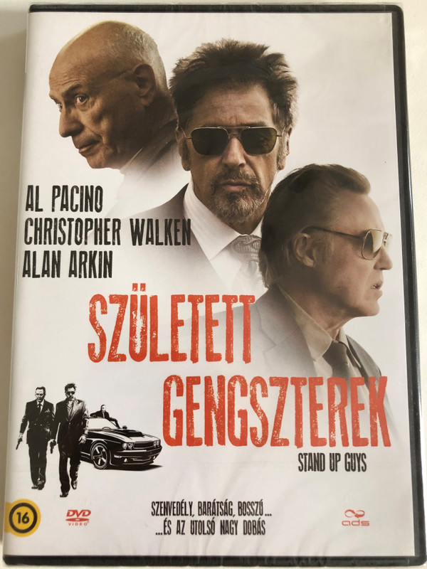 SZÜLETETT GENGSZTEREK  STAND UP GUYS  AL PACINO, CHRISTOPHER WALKEN, ALAN ARKIN  SZENVEDÉLY, BARÁTSÁG, BOSSZÓ... ... ÉS AZ UTOLSÓ NAGY DOBÁS  ads  DVD Video (5996471000135)