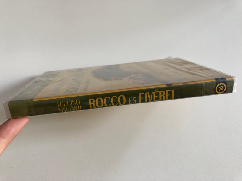 Rocco és fivérei - LUCHINO VISCONTI  VÁGATLAN TELJES VÁLTOZAT  ALAIN DELON, ANNIE GIRARDOT, RENATO SALVATORI, CLAUDIA CARDINALE  MŰVÉSZ FILMKLUB  DVD Video (5999886089474)