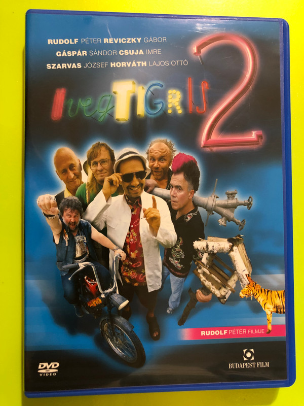 Üvegtigris 2 (Glass tiger 2) / RUDOLF PÉTER - REVICZKY GÁBOR - GÁSPÁR SÁNDOR - CSUJA IMRE - SZARVAS JÓZSEF - HORVÁTH LAJOS OTTÓ / BUDAPEST FILM KFT. / - audiokommentár a színészekkel - bakiparádé / DVD